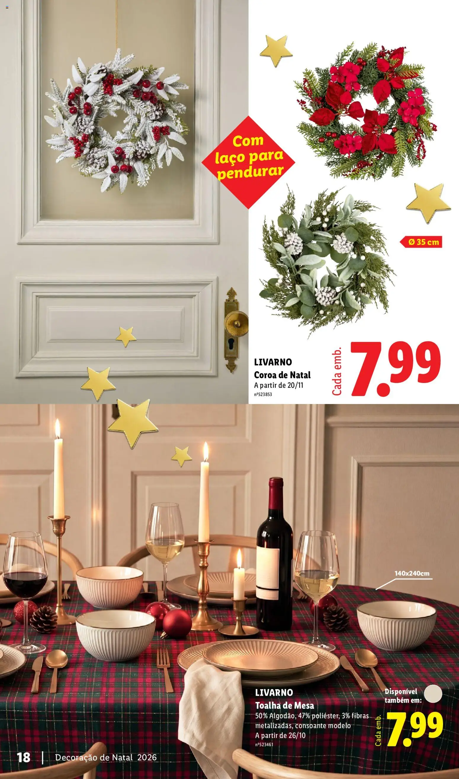 Lidl Folheto Especial Decoração de Natal │ válido de 26/10/2026 | Página: 18