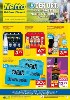 Netto Marken-Discount Prospekt Leipheim	 ab 10.05.2026 gültig