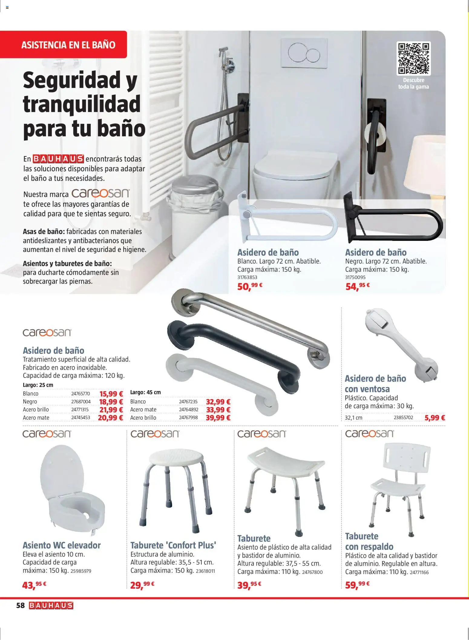 Bauhaus folleto Renueva │ válido desde el 02.03.2026 | Página: 58 | Productos: Taburete, Té, Baño