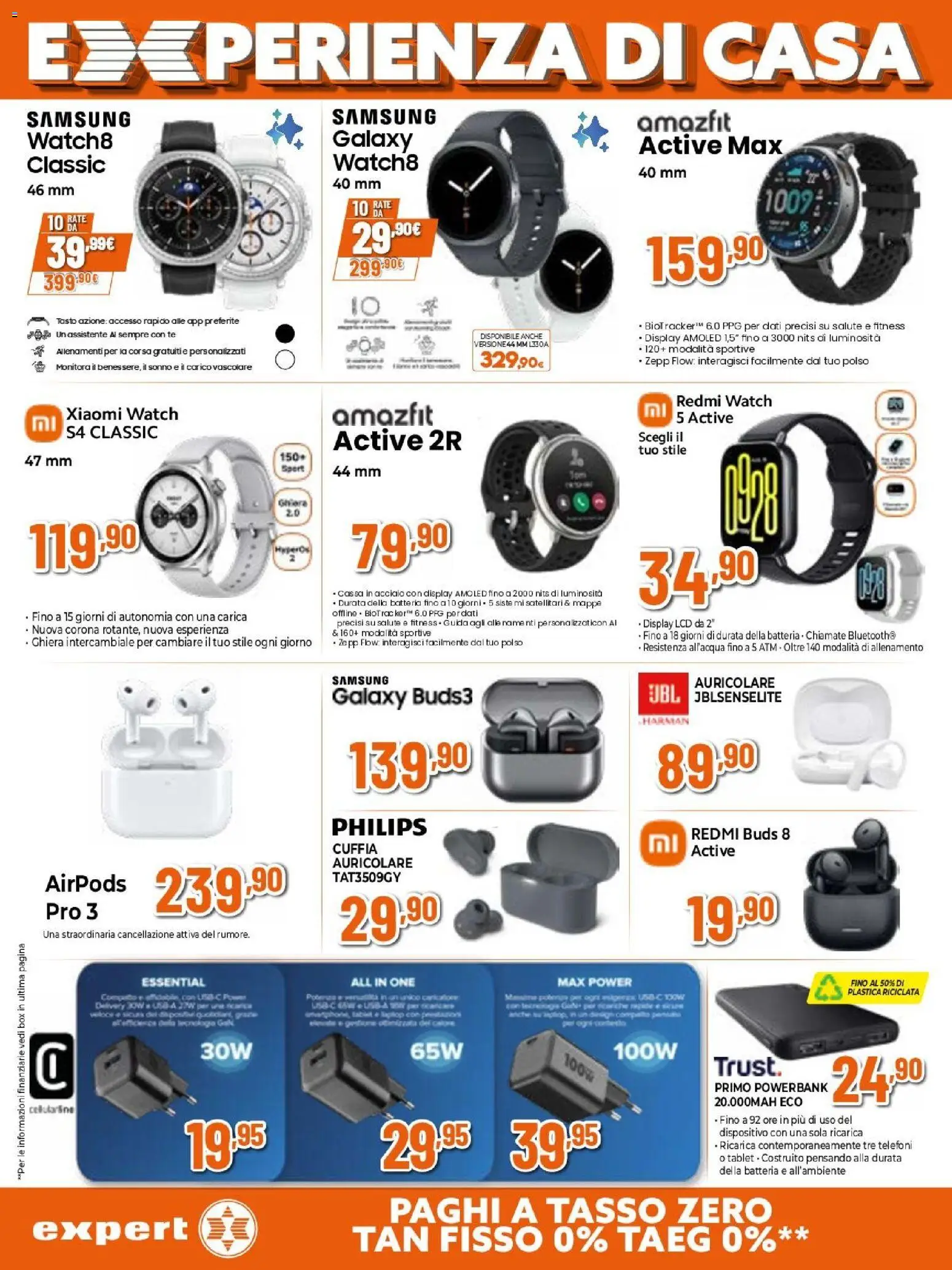 Volantino Expert del 23.04.2026 | Pagina: 31 | Prodotti: Xiaomi, Samsung Galaxy, Tè, Airpods