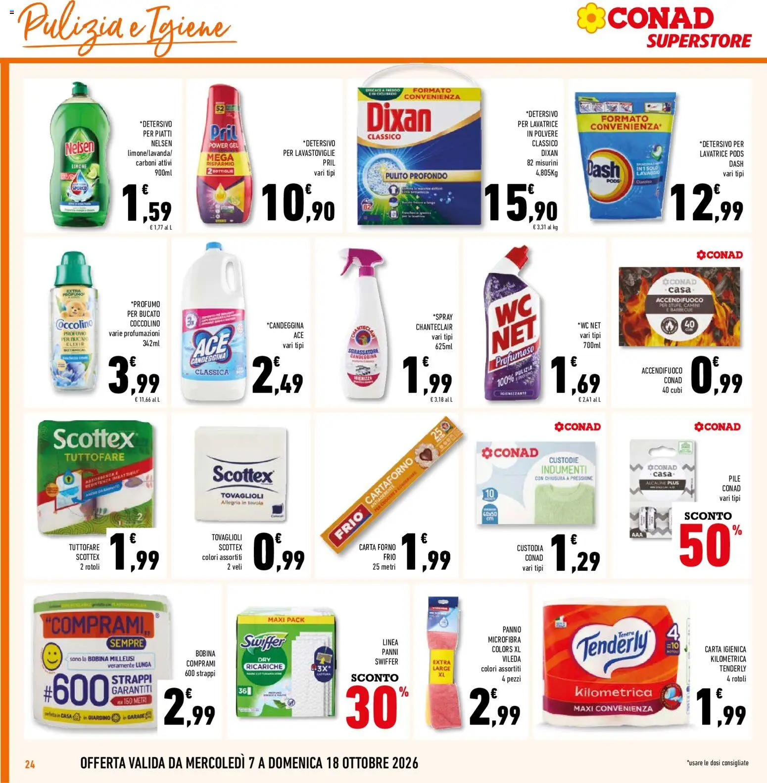Volantino Conad del 07/10/2026 | Pagina: 24