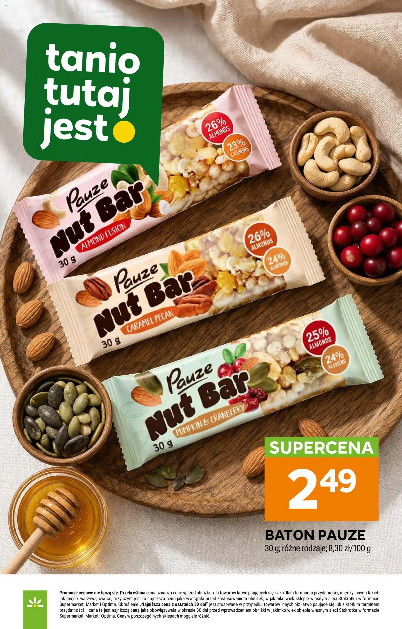 Stokrotka gazetka - Market od 30.07.2026 | Strona: 22 | Produkty: Stokrotka, Baton
