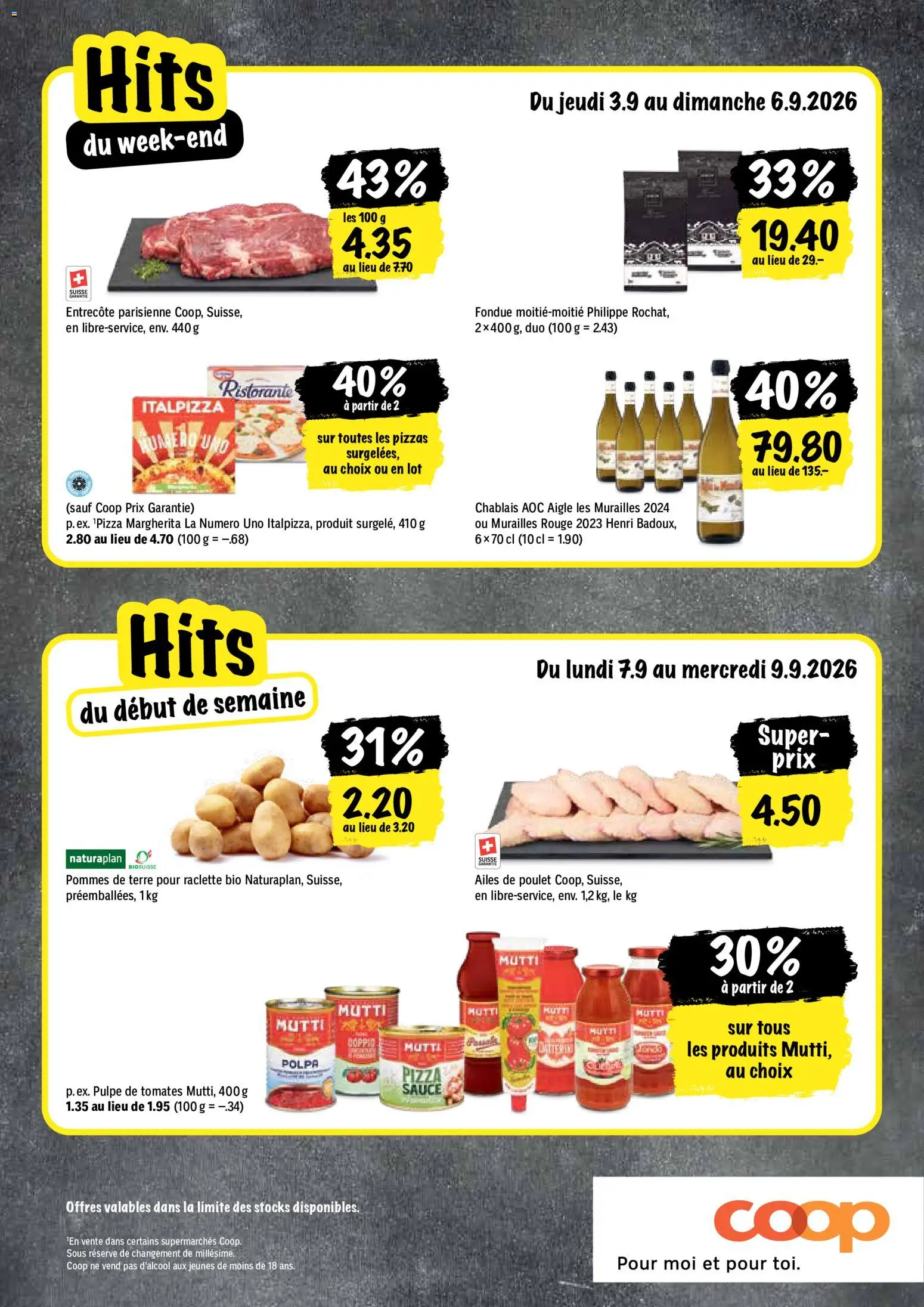 Coop aktionen FR – gültig ab 03.09.2026 | Seite: 20