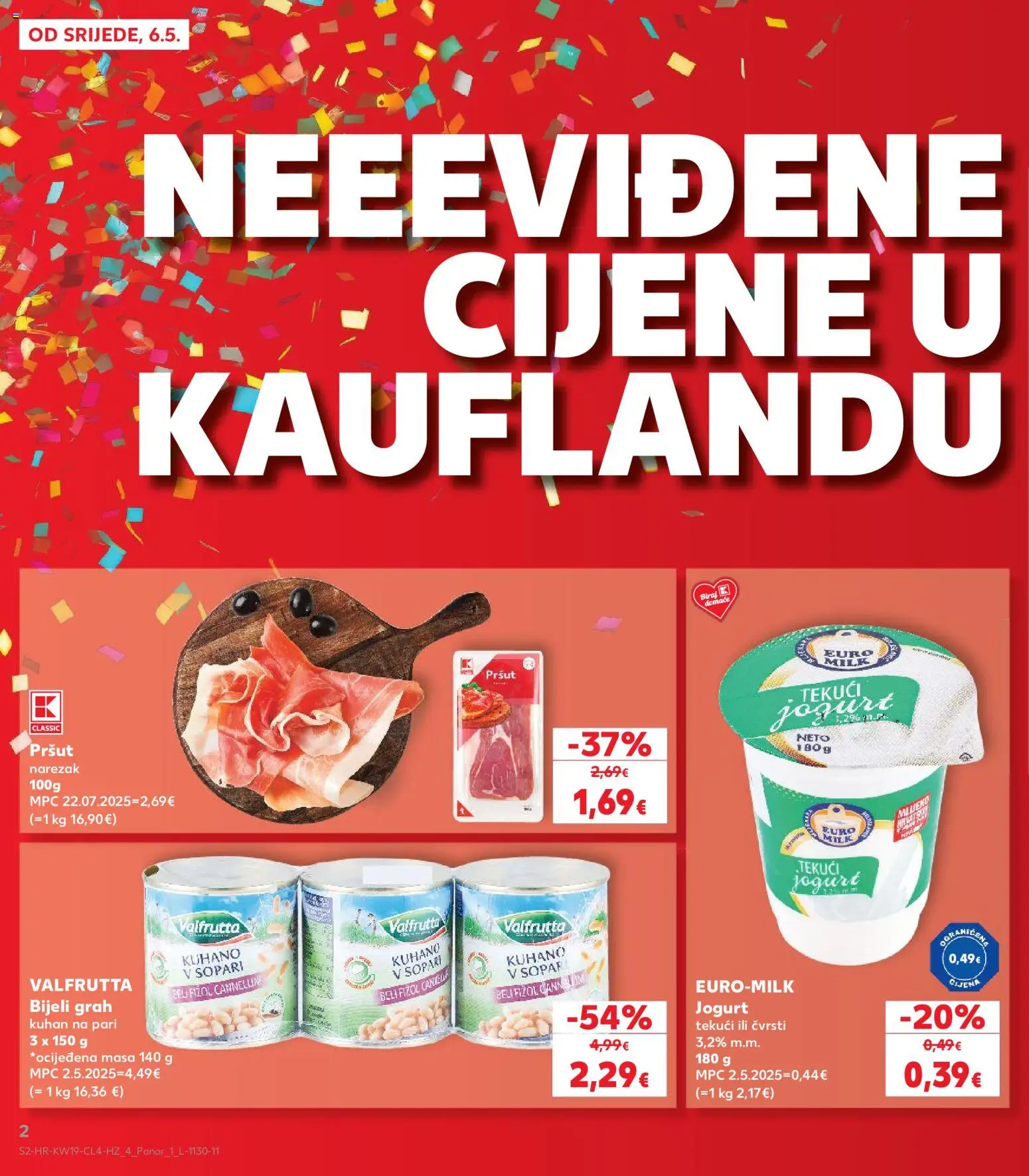 Kaufland HR akciós ujság - amely érvényes a következő dátumtól: 06.05.2026 | Oldal: 2