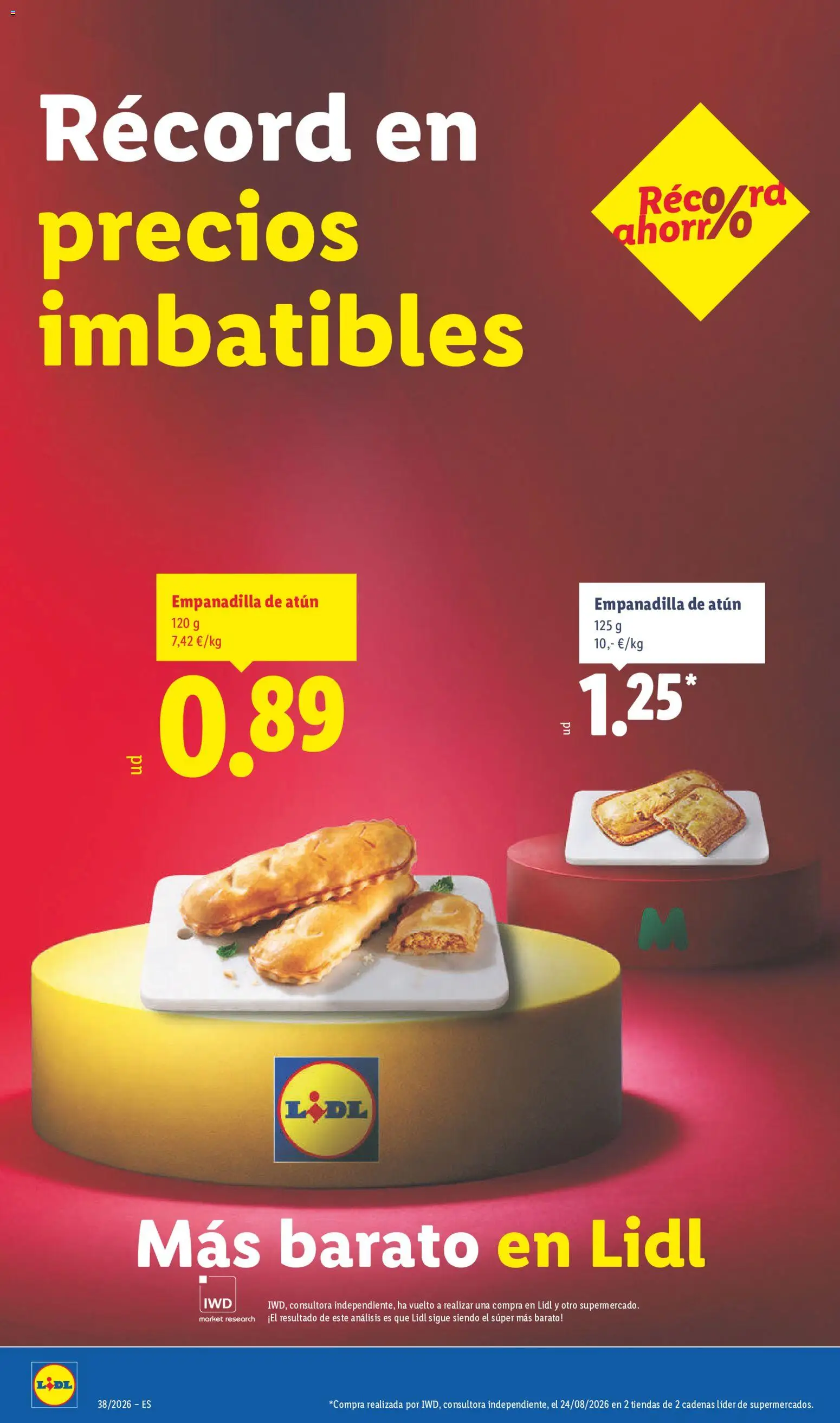 Lidl folleto │ válido desde el 14/09/2026 | Página: 28 | Productos: Palomitas, Burrata, Detergente, Sal