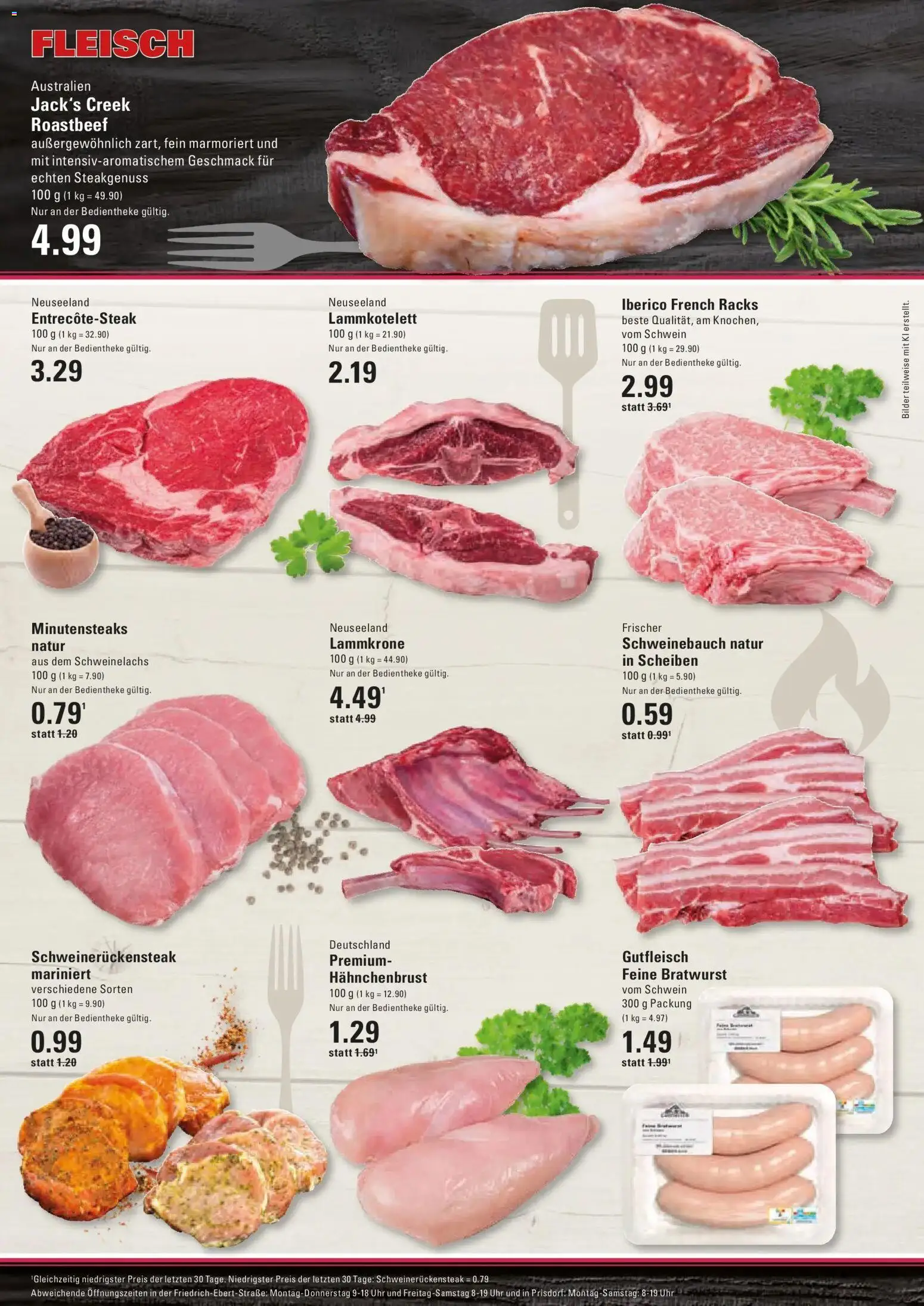 Marktkauf - Marktkauf: Wochenangebote – gültig ab 28.06.2026 | Seite: 4 | Produkte: Schweinebauch, Fleisch, Uhr, Hahnchenbrust
