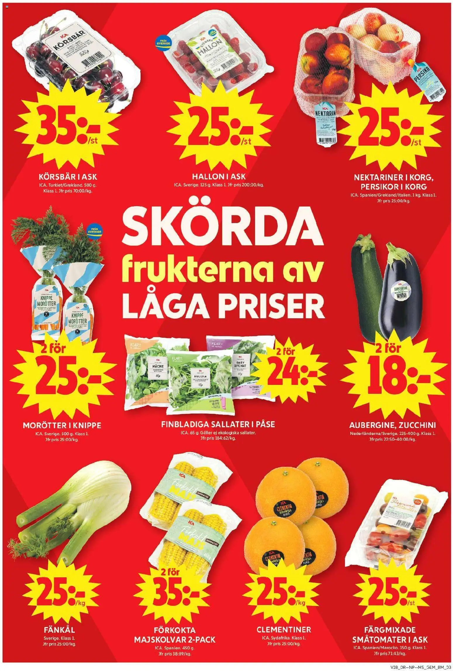 ICA Maxi reklamblad aktuell från 06/07/2026 | Sida: 3