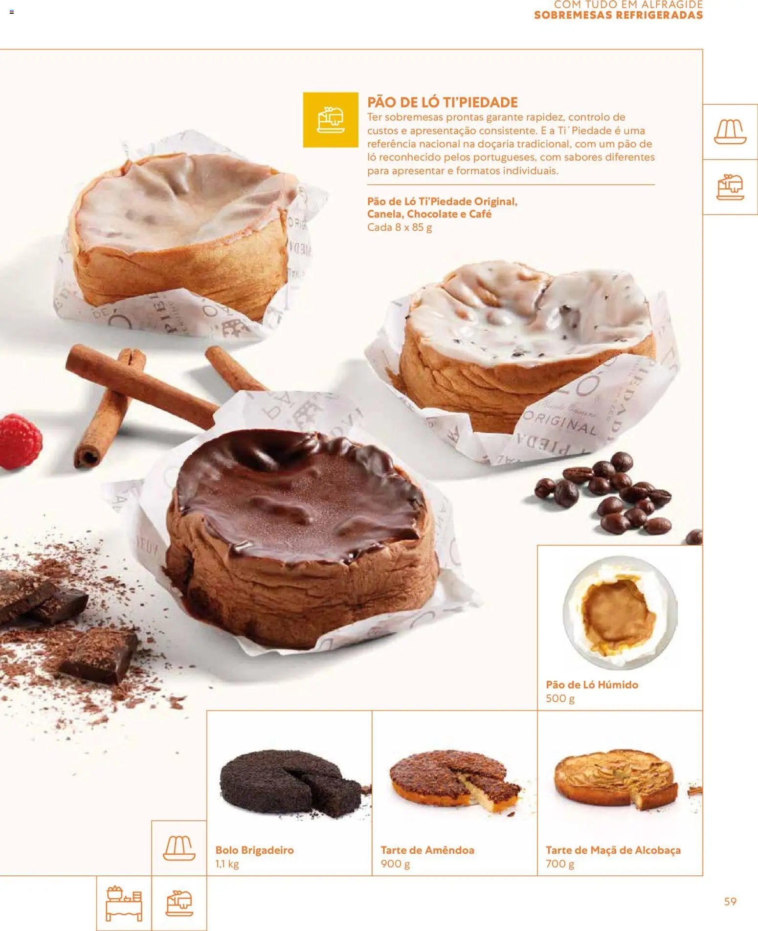 Recheio - Catálogo de Alfragide │ válido de 16/03/2026 | Página: 59 | Produtos: Bolo, Doçaria, Café, Chocolate