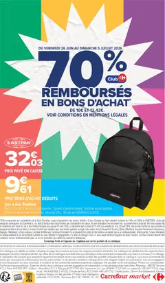 Carrefour Market - Prévisualisation de Carrefour Market catalogue valide à partir de 23/06/2026 | Page: 2 | Produits: Sac, Couverture, Sac à dos