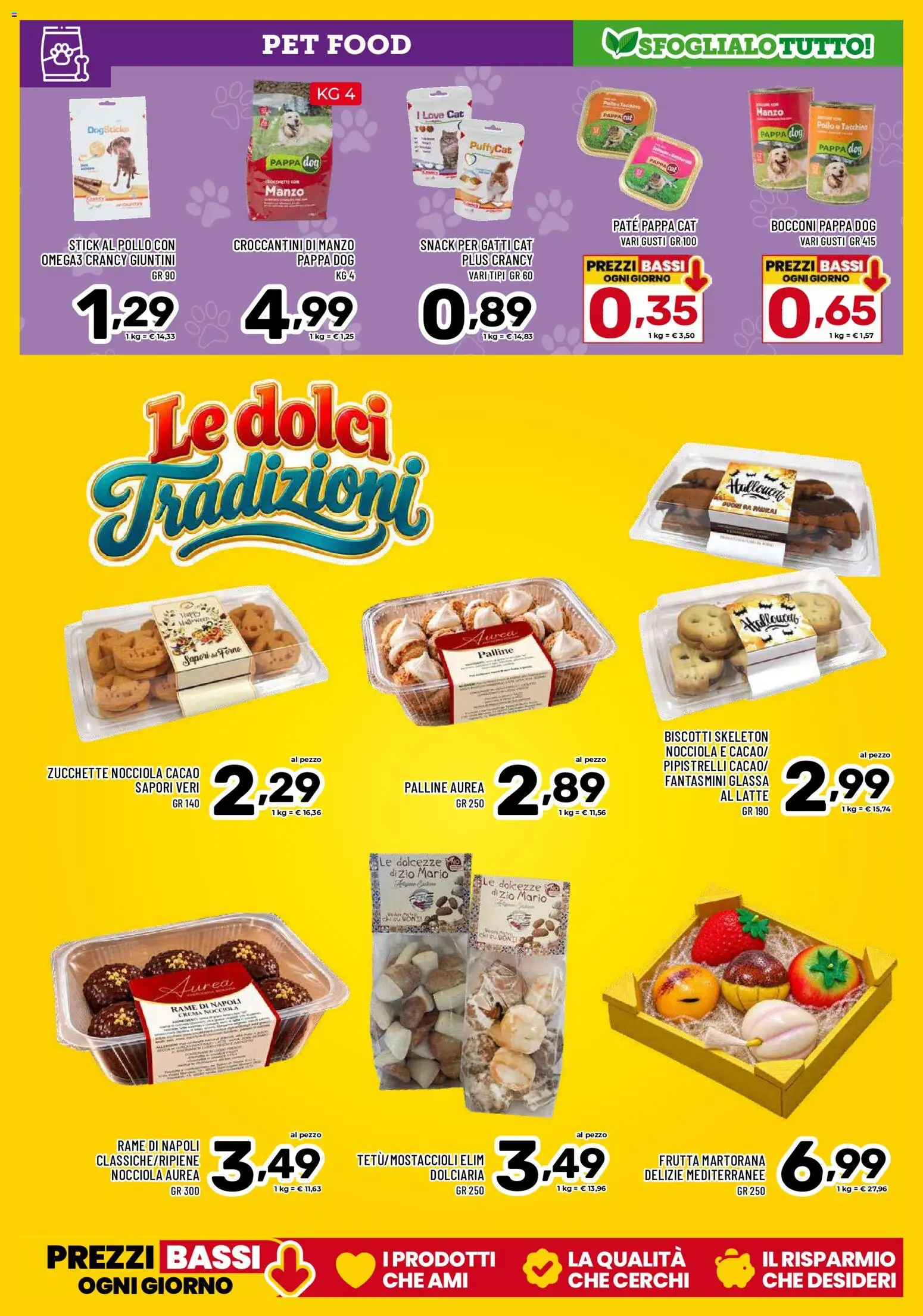 Volantino Il Centesimo del 23/10/2026 | Pagina: 15 | Prodotti: Paté, Latte, Fantasmini, Glassa