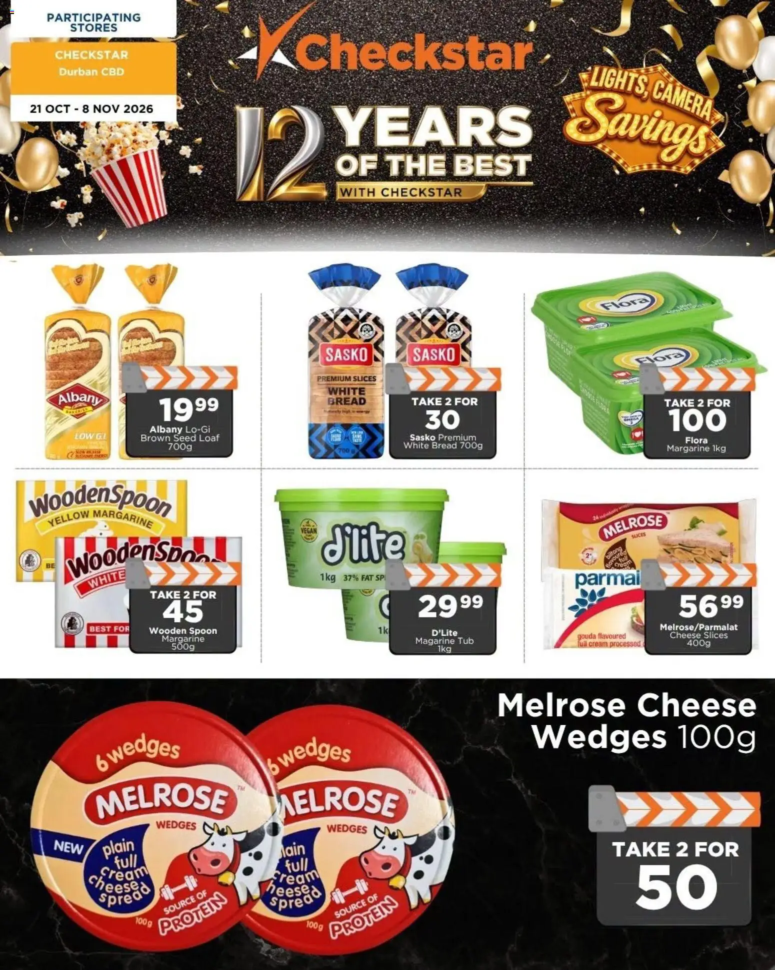 New Check Star catalogue – valid from 21/10/2026 | Page: 2 | Products: Camera, Protein, Bread, Margarine