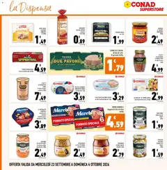 Anteprima del volantino OLIVE NERE SNOCCIOLATE PONTI 400g, Olive nere snocciolate Ponti valido a partire dal 23/09/2026 | Pagina: 18