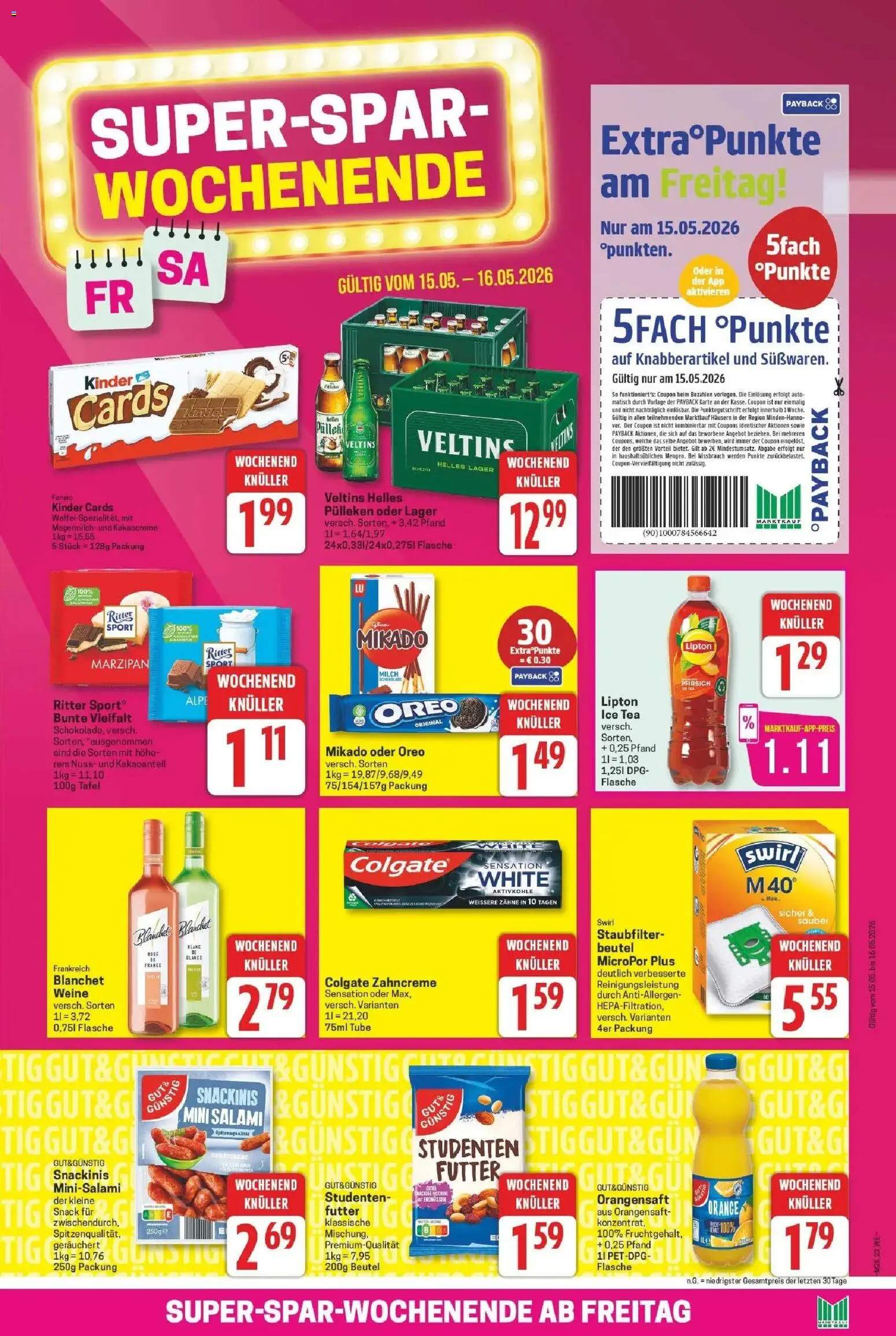 Marktkauf Prospekt Meppen	 – gültig ab 11.05.2026 | Seite: 25 | Produkte: Milch, Ritter sport, Orangensaft, Veltins
