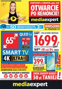 Pogląd oferty "Mediaexpert promocje - Otwarcie po remoncie Warszawa" - ważna od 11.06.2026