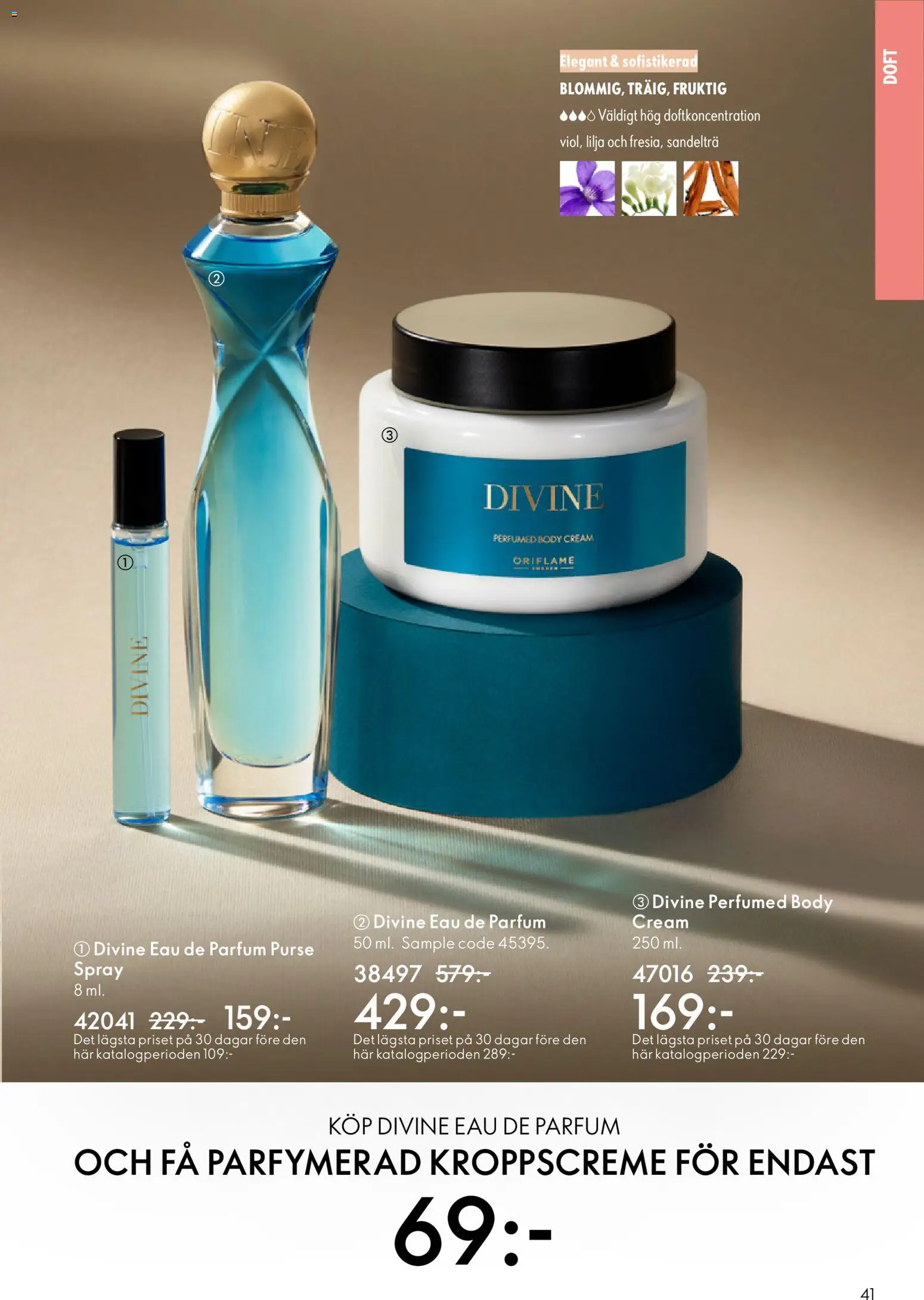 Oriflame reklamblad aktuell från 11.03.2026 | Sida: 41 | Produkter: Doft