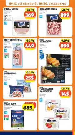 Aldi akciós újság - amely érvényes a következő dátumtól: 2026.09.17. | Oldal: 13
