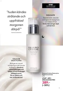Oriflame erbjudanden 07/26 - Förhandsvisning av reklamblad från butik Oriflame aktuell från 13.05.2026 | Sida: 9 | Produkter: Binda, Doft