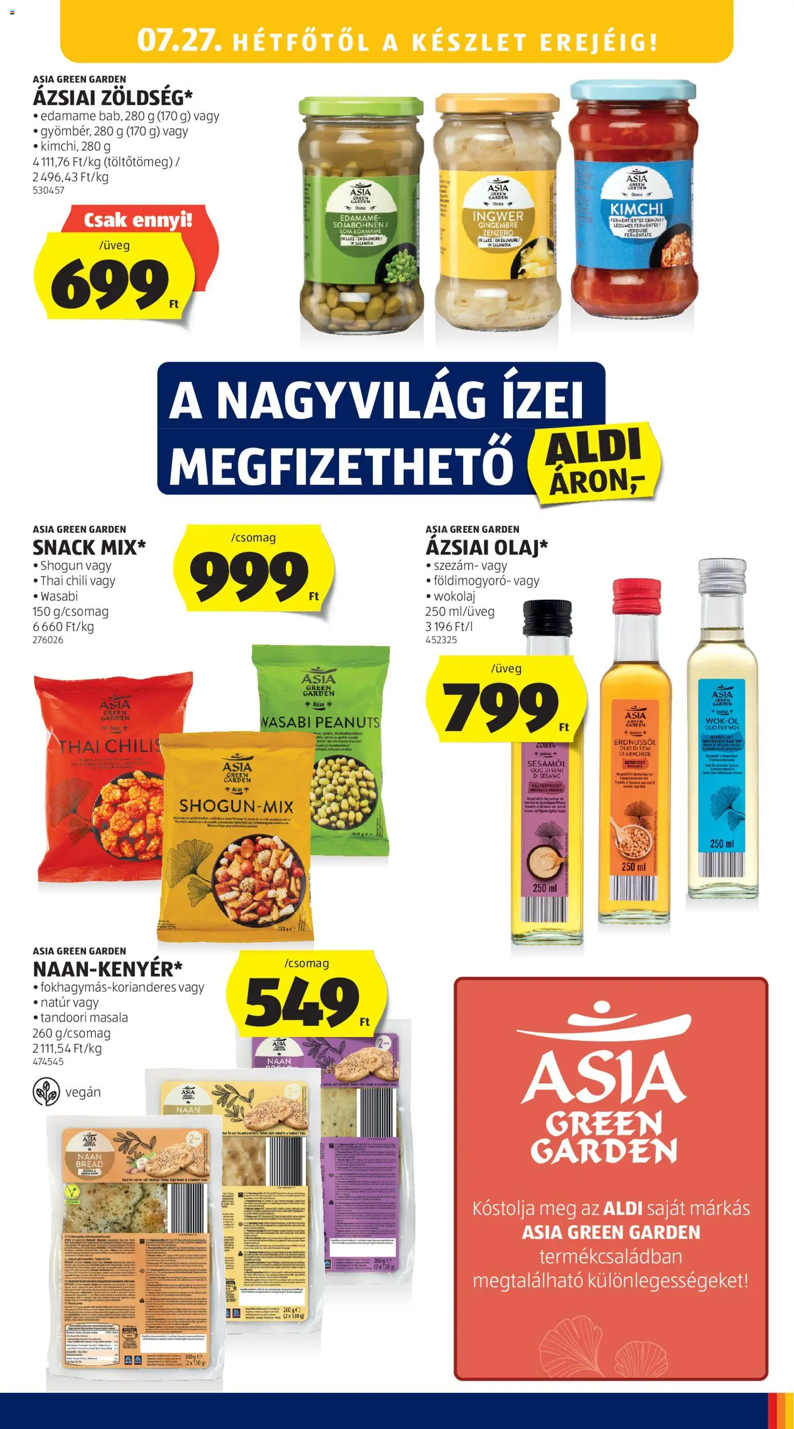 Aldi akciós ujság - amely érvényes a következő dátumtól: 2026.07.23. | Oldal: 23