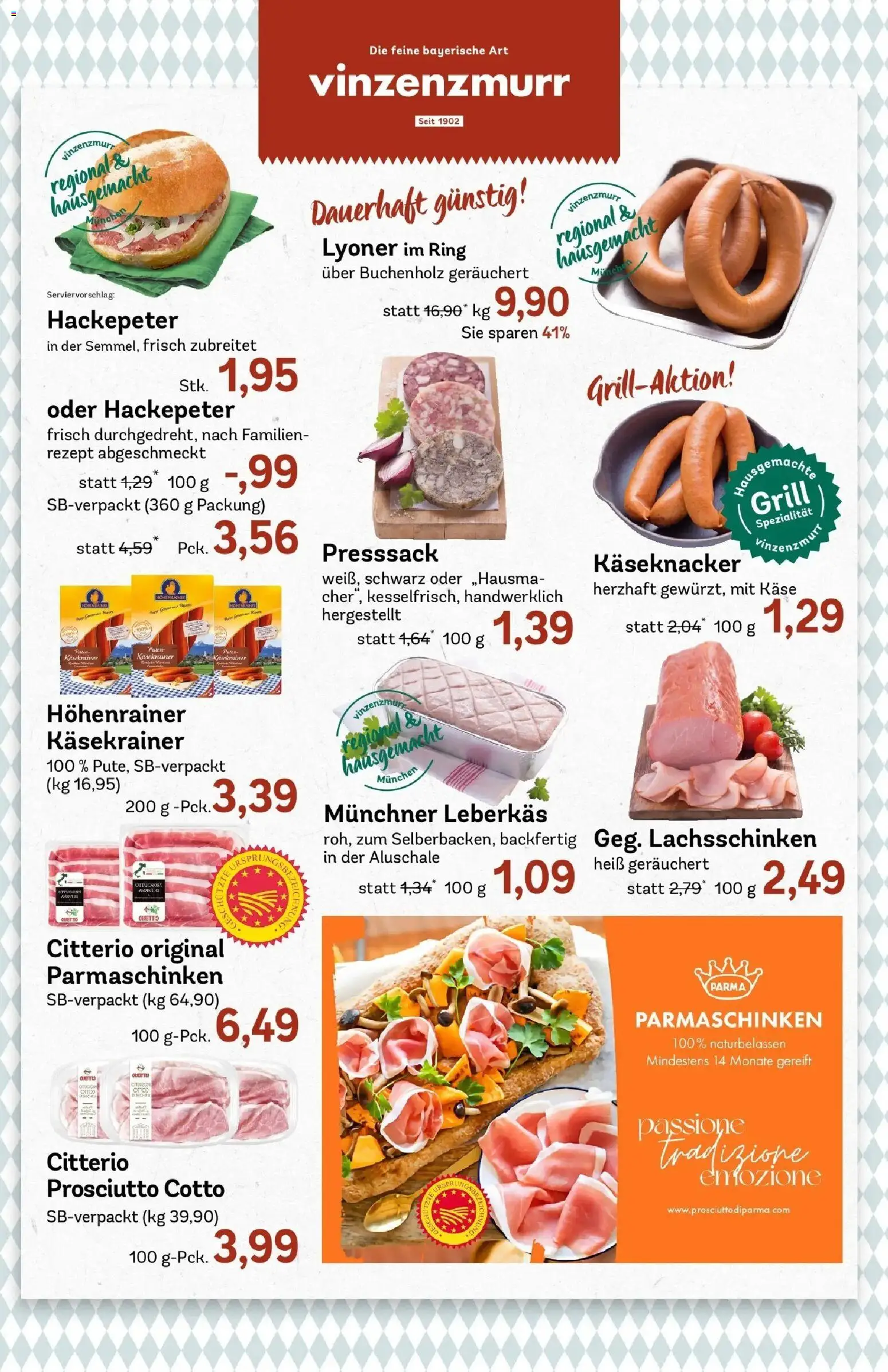 Rewe Prospekt Aschheim – gültig ab 17.05.2026 | Seite: 11 | Produkte: Grill, Käse, Käsekrainer