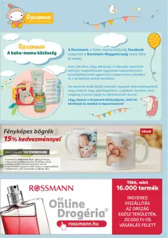 Rossmann Babaprogram - amely érvényes a következő dátumtól: 2026.07.13. | Oldal: 12