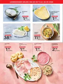 Alvo folder - Voorbeeld van een folder van Alvo, geldig van 20.05.2026 | Pagina: 2 | Producten: Tomaten, Noedels, Kaas, Salami