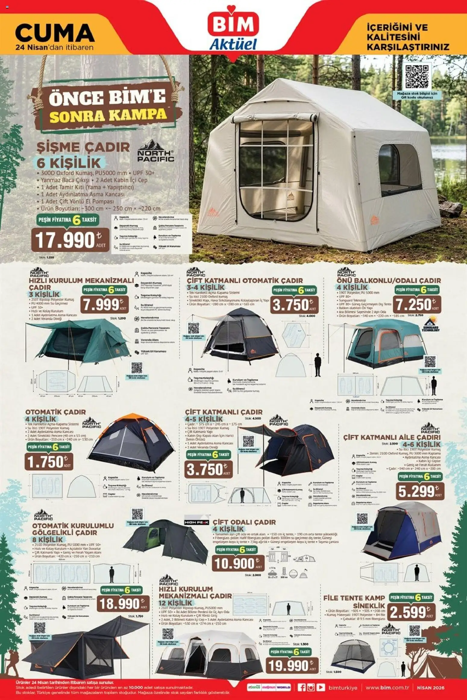 BİM - Katalog Cuma - 24.04.2026 tarihinden itibaren geçerlidir | Sayfa: 2 | Ürünler: Cin, Su