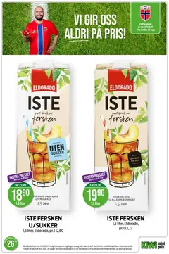 Forhåndsvisning av ISTE FERSKEN U/SUKKER, ME GODE SMAK BARE UTEN SUKKER gyldig fra 22/06/2026 | Side: 15