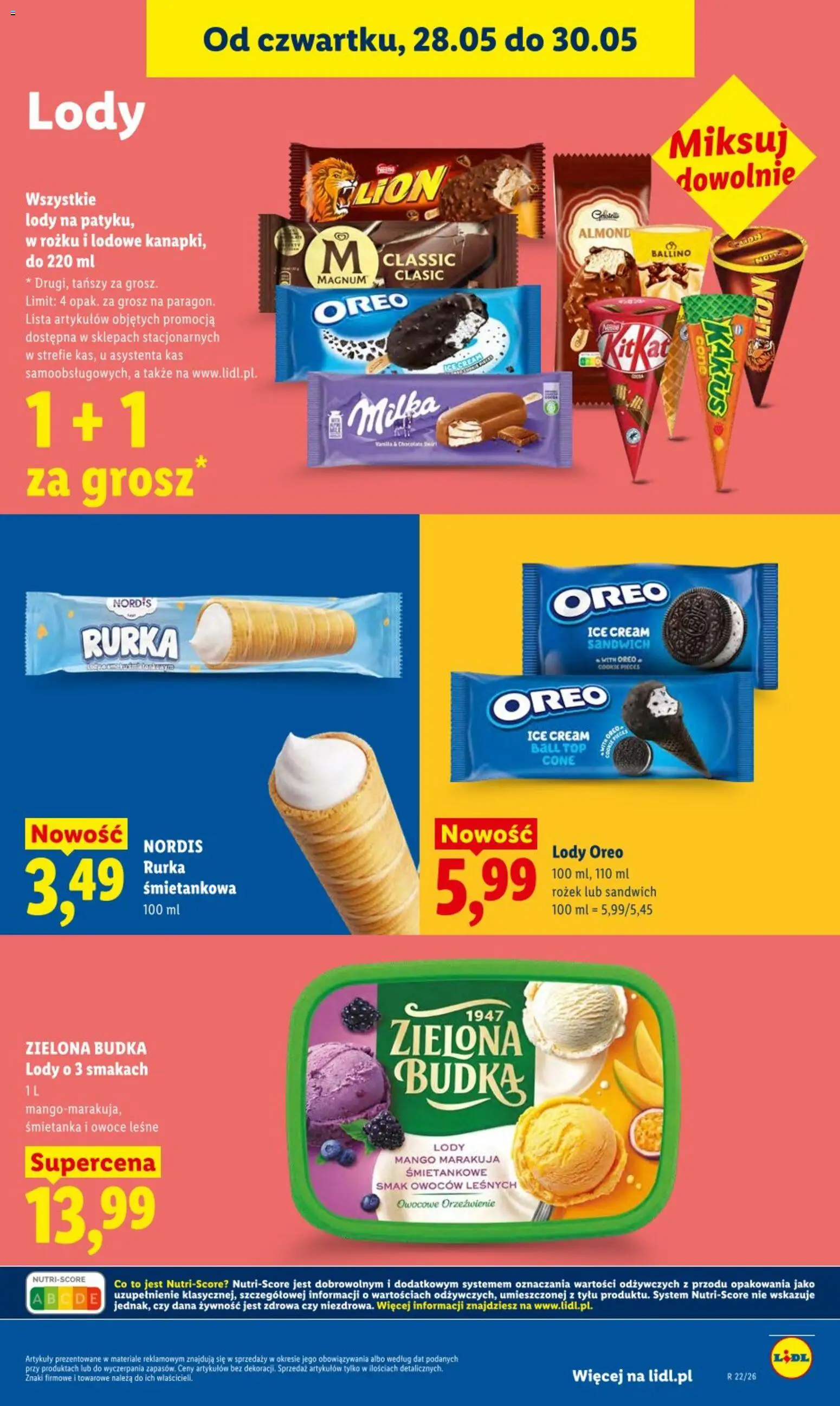 Lidl gazetka od 28.05.2026 | Strona: 57 | Produkty: Mango, Top, Milka, Owoce