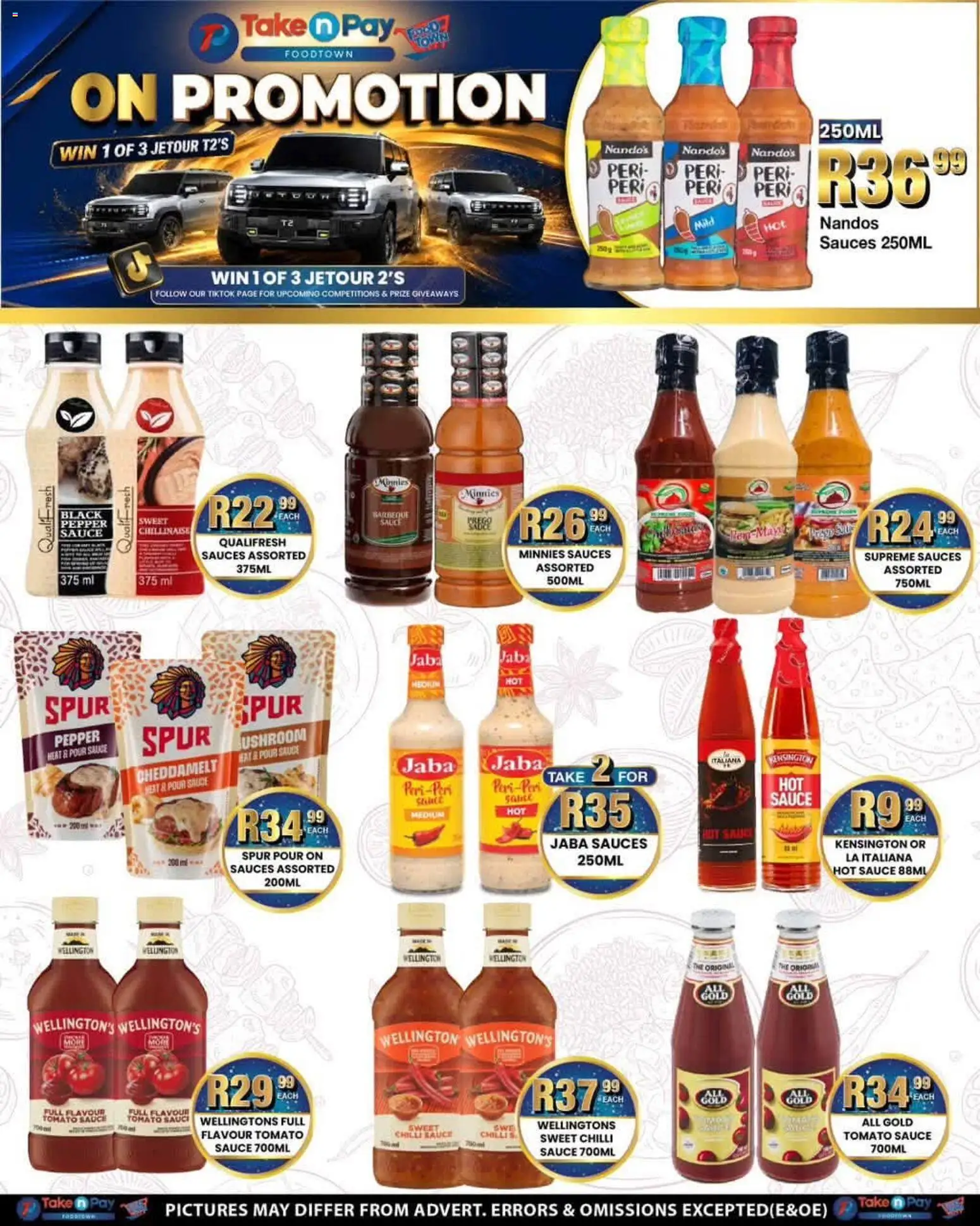 New Take n Pay catalogue – valid from 06/07/2026 | Page: 19 | Products: Pen, Tomato sauce, Pepper, Chilli
