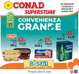 Anteprima del volantino Conad - Convenienza grande valido a partire dal 19.05.2026