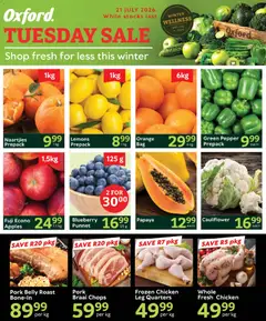 Oxford Freshmarket specials catalogue – valid from 21/07/2026