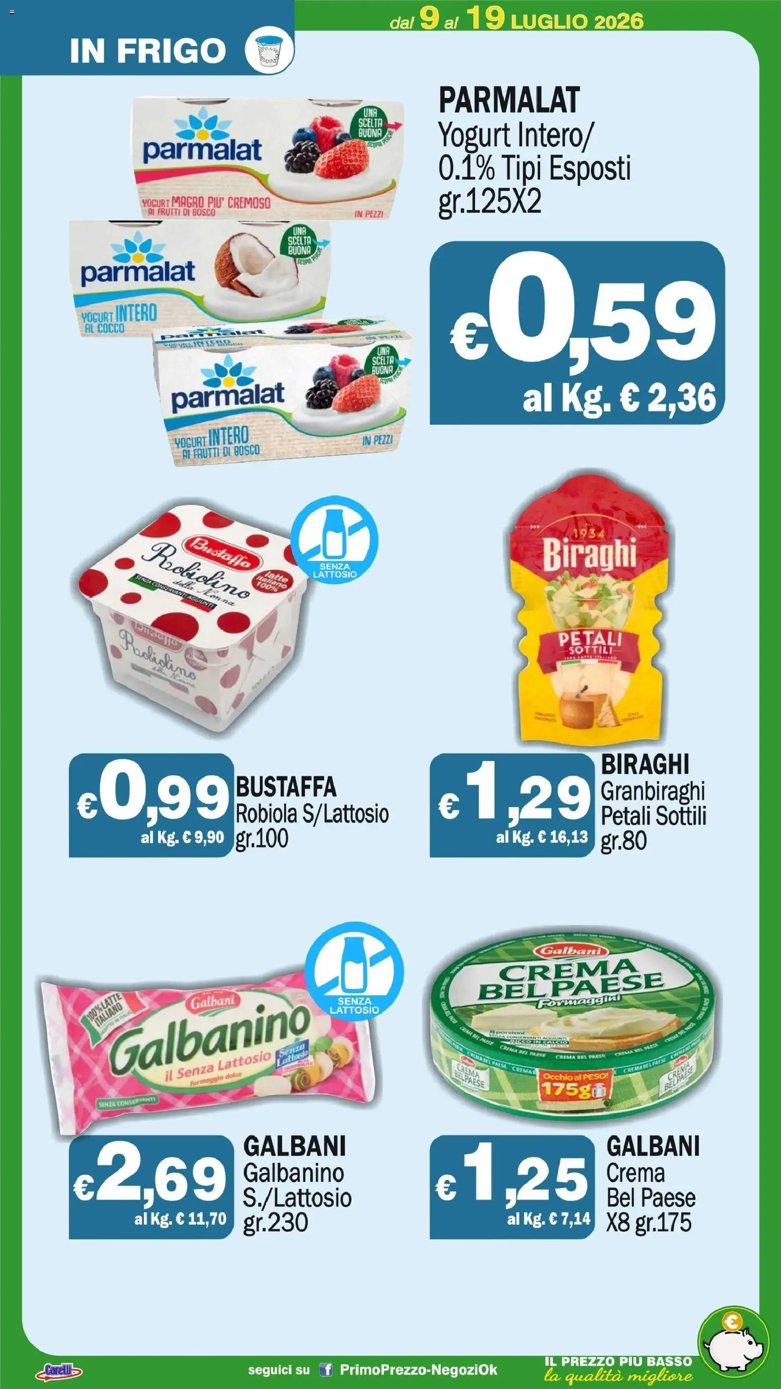 Volantino Primo Prezzo del 09/07/2026 | Pagina: 49