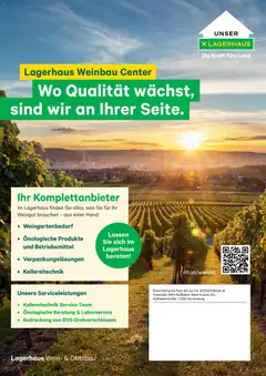 Lagerhaus Unser Land Juli - August 2026 ab 01.07.2026 gültig | Seite: 68 | Produkte: Wein