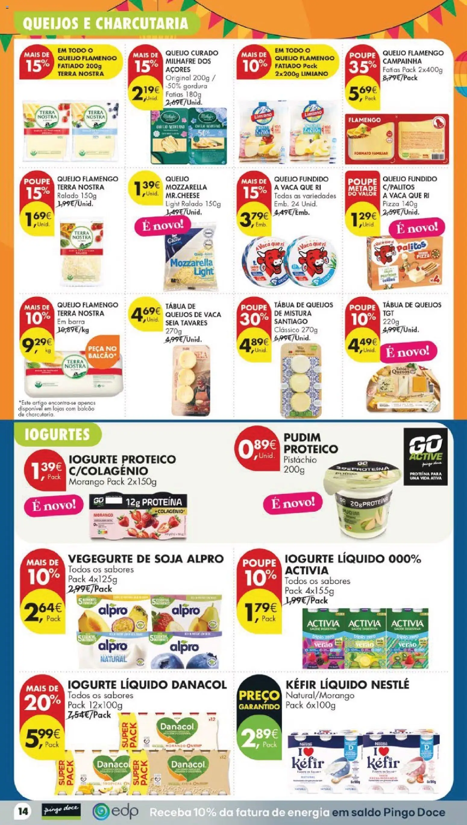 Pingo Doce folheto │ válido de 09.06.2026 | Página: 16 | Produtos: Soja, Iogurtes, Nestlé, Iogurte liquido
