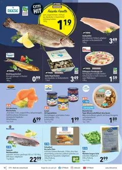 CITTI Markt Prospekt ab 30.09.2026 gültig | Seite: 12 | Produkte: Flensburger, Lachs, Räucherlachs, Zitronen