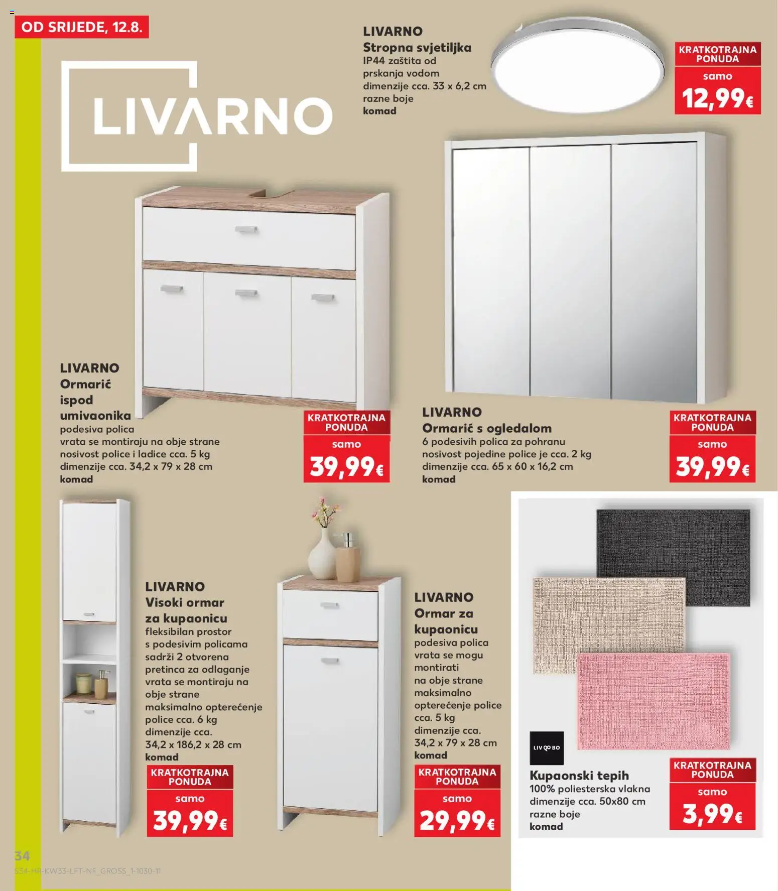 Kaufland katalog | vrijedi od 12.08.2026 | Stranica: 34