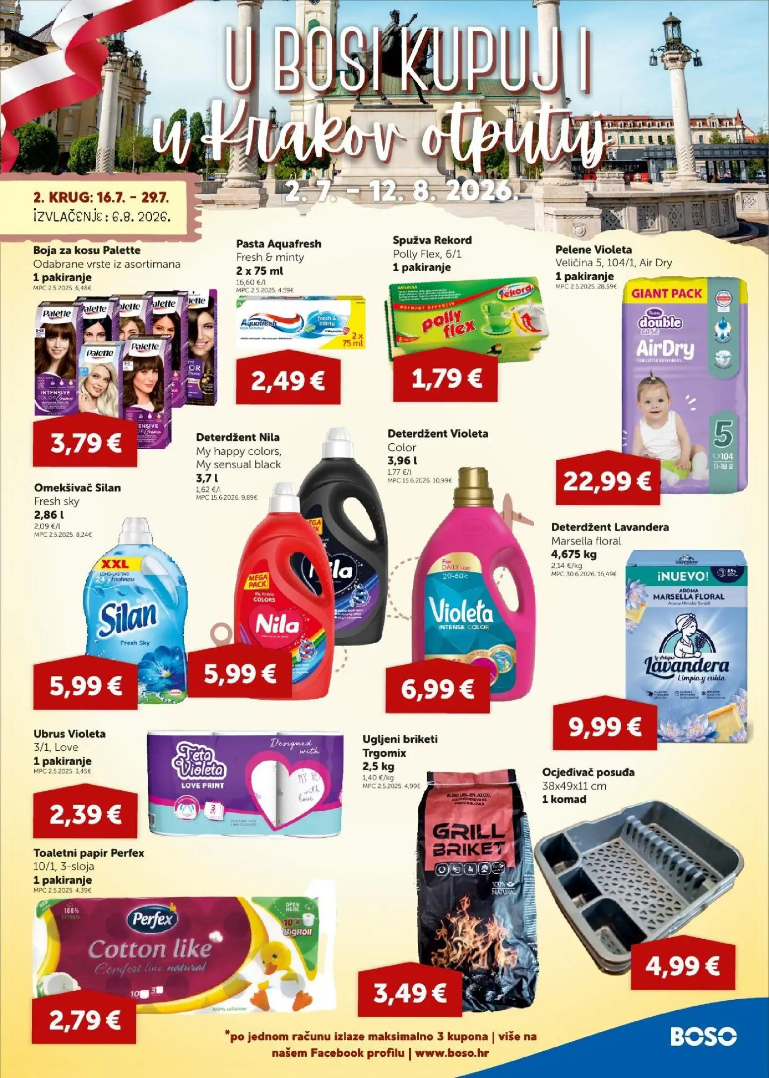 Boso katalog | vrijedi od 16.07.2026 | Stranica: 19 | Proizvodi: Boja za kosu, Omekšivač, Nila, Violeta