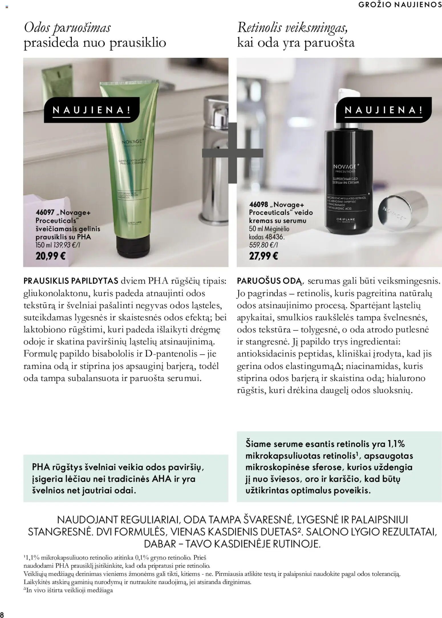 Oriflame akcijos nuo 2026.10.07 | Puslapis: 8 | Prekių: Kremas, Prausiklis