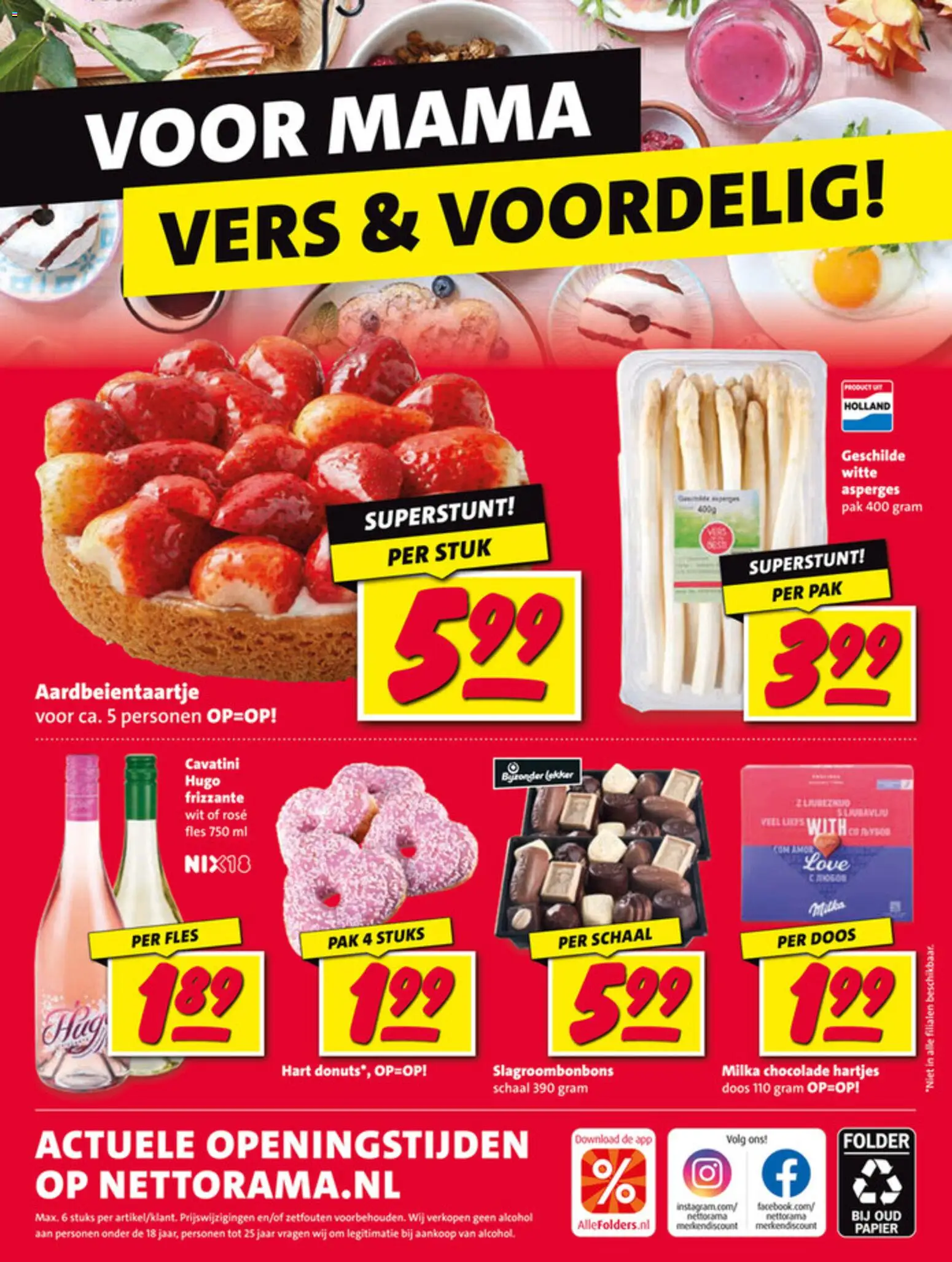 {H1} | Pagina: 32 | Producten: Asperges, Chocolade, Schaal, Donuts