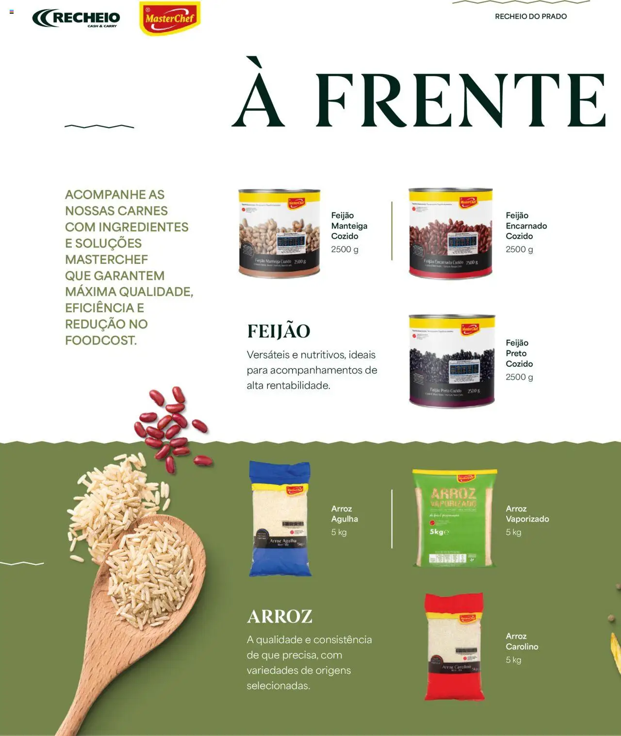 Recheio folheto │ válido de 24/04/2025 | Página: 28 | Produtos: Ingredientes, Manteiga, Arroz, Feijão
