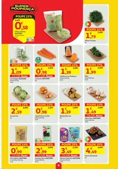 Pré-visualização Auchan folheto válido de 30.04.2026 | Página: 4 | Produtos: Batata, Abóbora, Nozes, Couve