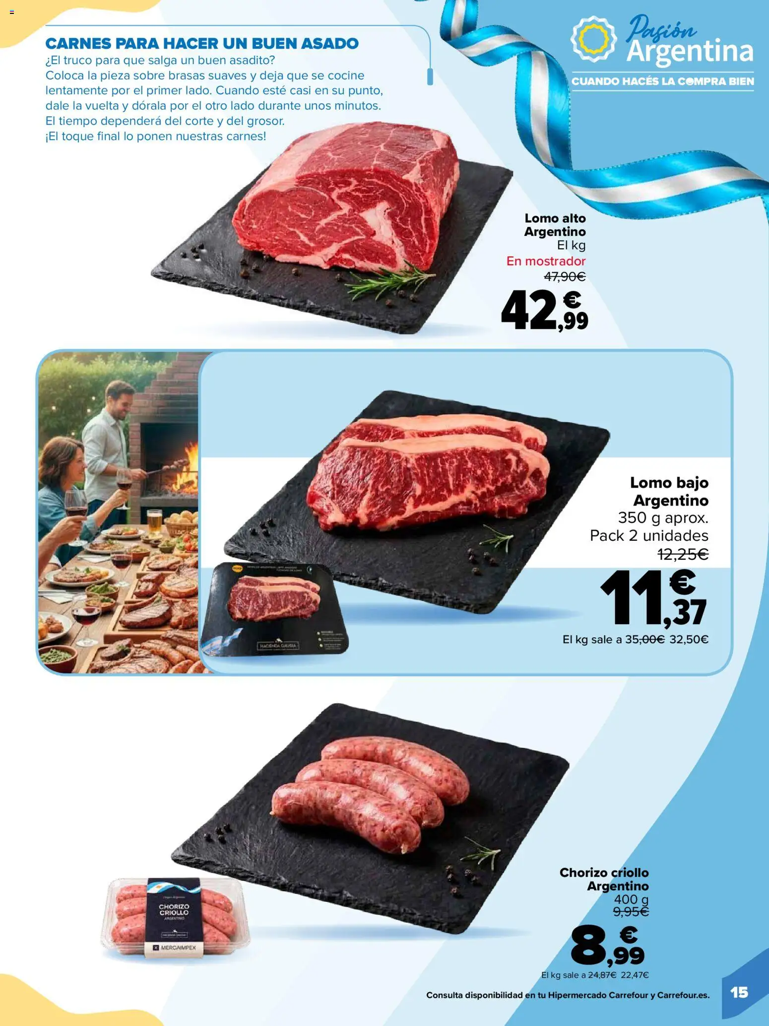 Carrefour Pasión Argentina │ válido desde el 06/10/2026 | Página: 15 | Productos: Lomo