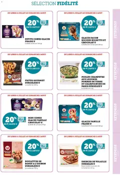 Super U - Prévisualisation de Super U - Ma sélection Carte U Juillet valide à partir de 06/07/2026 | Page: 33 | Produits: Volaille, Chocolat, Oignons, Pommes de terre