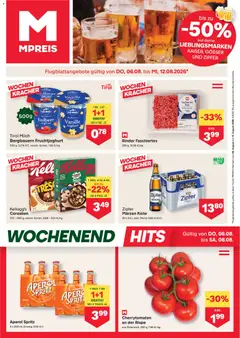 MPREIS Flugblatt ab 06.08.2026 gültig
