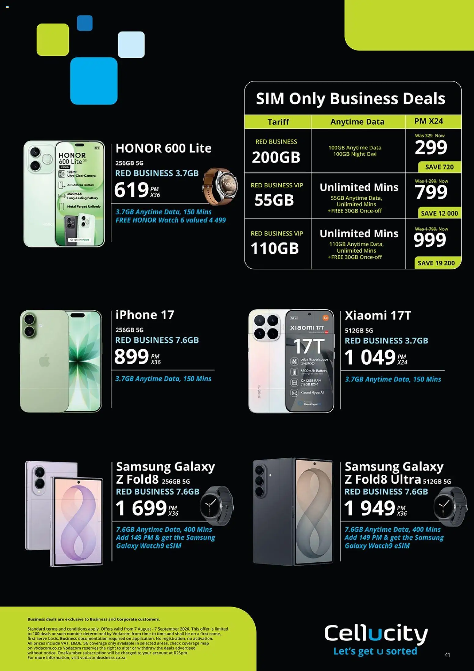 New Cellucity catalogue – valid from 07/08/2026 | Page: 41 | Products: Data, Watch, Camera, Battery