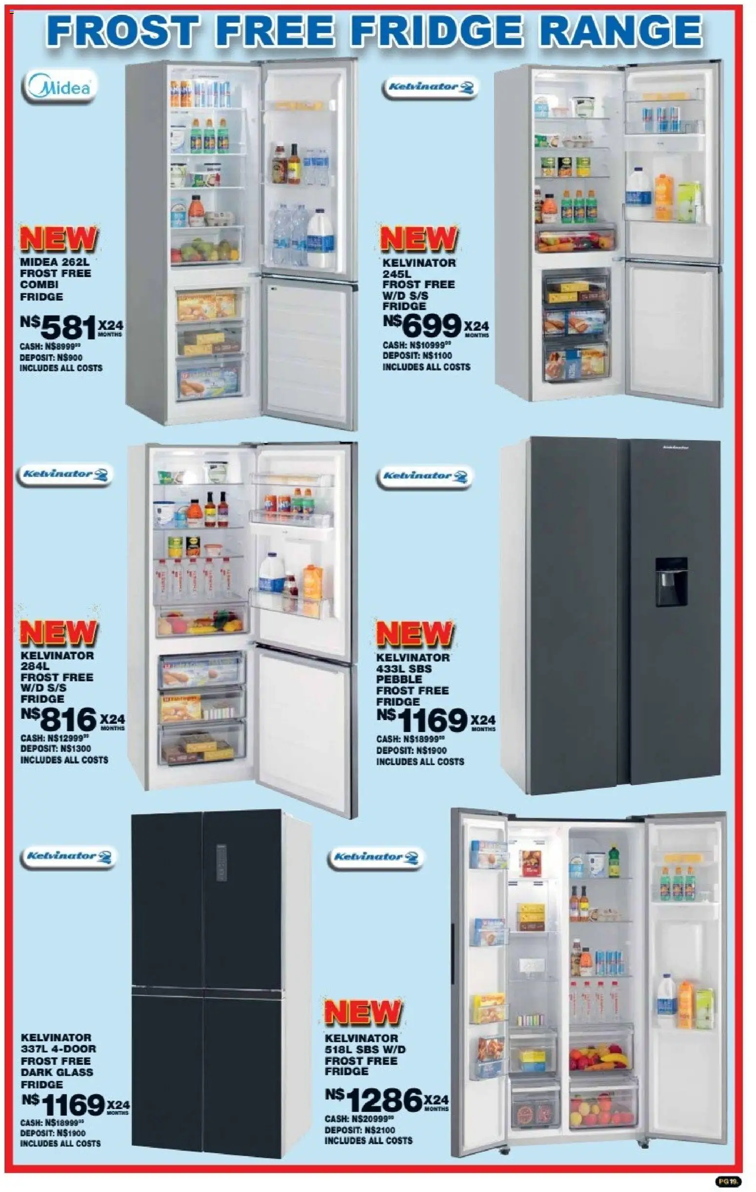 New Lewis Stores catalogue – valid from 05/10/2026 | Page: 19 | Products: Fridge