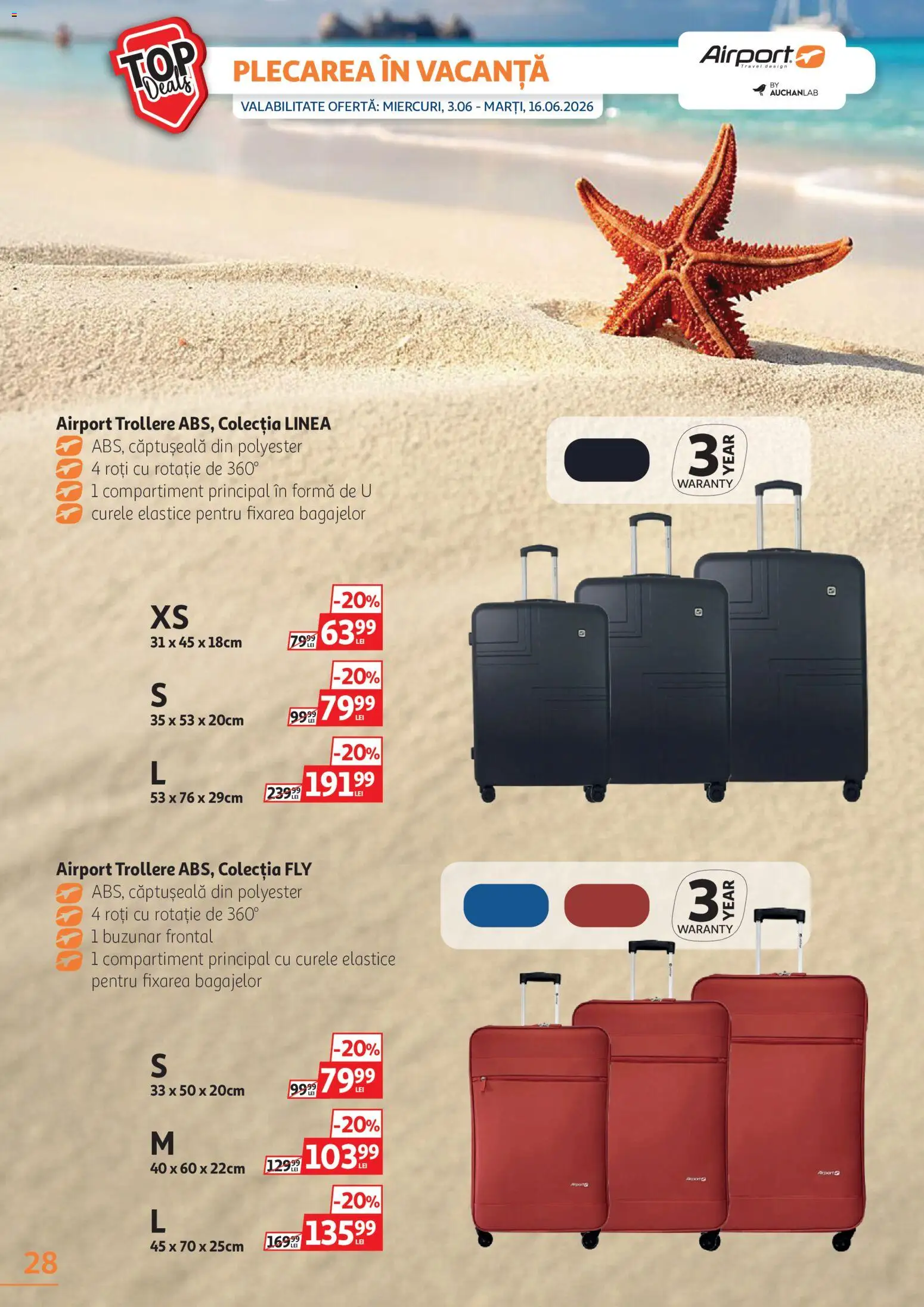 Noul catalog Auchan – valabil de la 03.06.2026 | Pagină: 28
