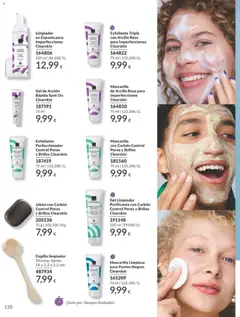Vista previa Exfoliante Triple con Arcilla Rosa para Imperfecciones Clearskin, Exfoliante triple con arcilla rosa para imperfecciones Clearskin válido desde el 01/07/2026 | Página: 120