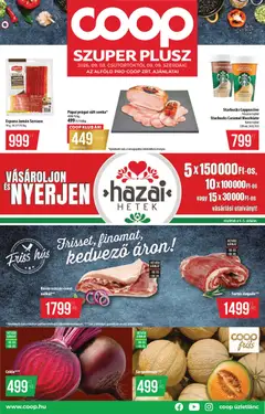COOP - Szuper Plus / Alföld Pro-Coop - amely érvényes a következő dátumtól: 2026.09.03.