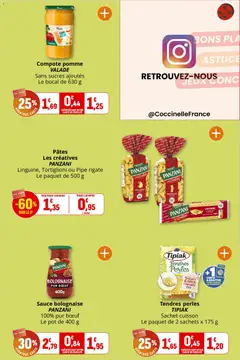Coccinelle - Prévisualisation de Coccinelle catalogue valide à partir de 07/10/2026 | Page: 27 | Produits: Pomme, Sauce bolognaise, Pâtes